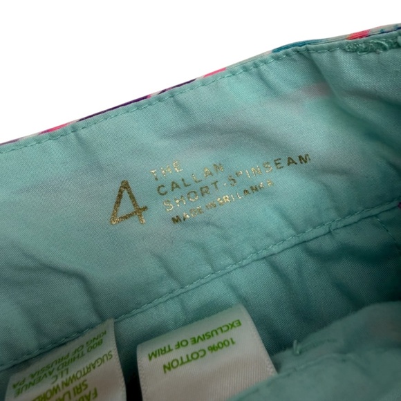 Lilly Pulitzer 5" Callan Shorts Seas The Day - Picture 8 of 15